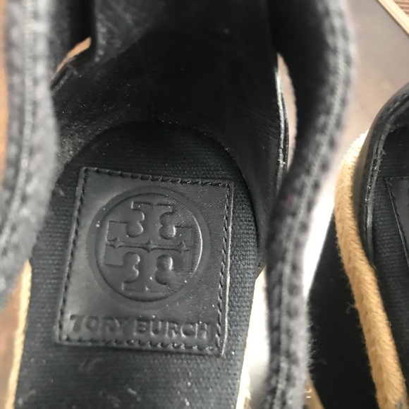 Tory burch wedge’s size 8 - Picture 4 of 5